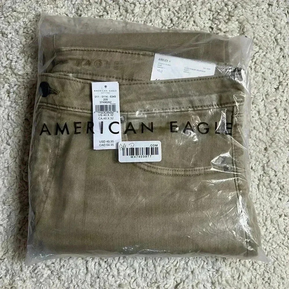 Men’s Size 40/32 American Eagle Athletic Skinny Pants NWT - Picture 8 of 9